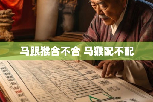 马跟猴合不合 马猴配不配