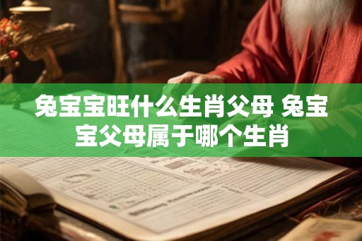 兔宝宝旺什么生肖父母 兔宝宝父母属于哪个生肖
