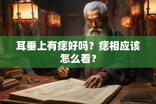 耳垂上有痣好吗？痣相应该怎么看？