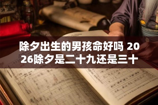 除夕出生的男孩命好吗 2026除夕是二十九还是三十
