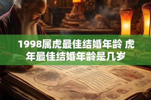 1998属虎最佳结婚年龄 虎年最佳结婚年龄是几岁