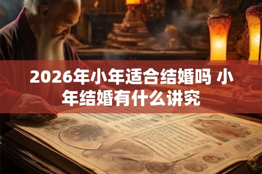2026年小年适合结婚吗 小年结婚有什么讲究