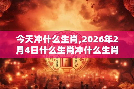 今天冲什么生肖,2026年2月4日什么生肖冲什么生肖