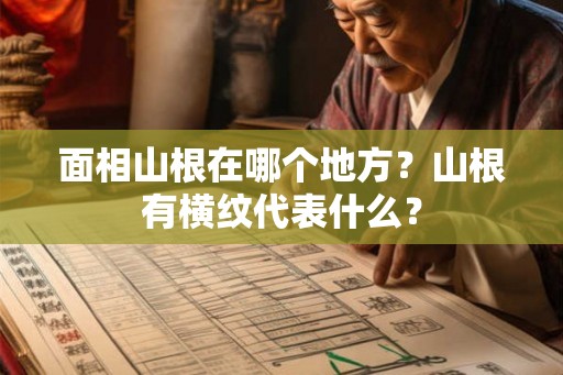 面相山根在哪个地方？山根有横纹代表什么？