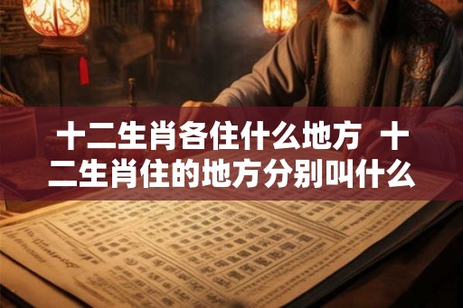 十二生肖各住什么地方 十二生肖住的地方分别叫什么 十二生肖各住什么地方 十二生肖住的地方分别叫什么
