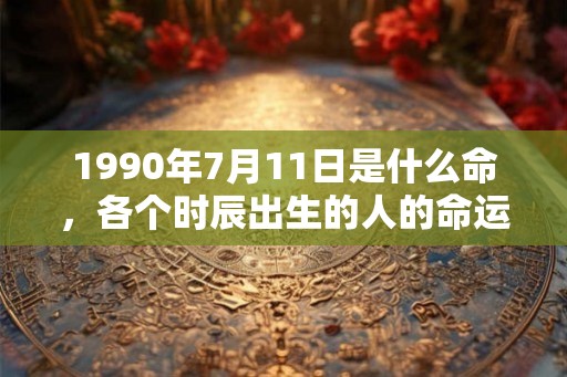 1990年7月11日是什么命,各个时辰出生的人的命运 1990年7月11日是什么命,各个时辰出生的人的命运