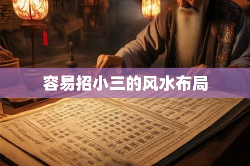 容易招小三的风水布局