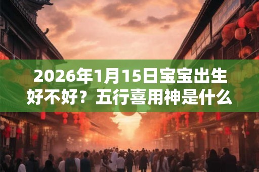 2026年1月15日宝宝出生好不好？五行喜用神是什么？