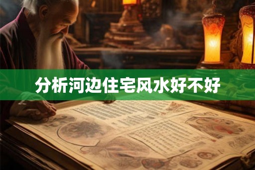分析河边住宅风水好不好