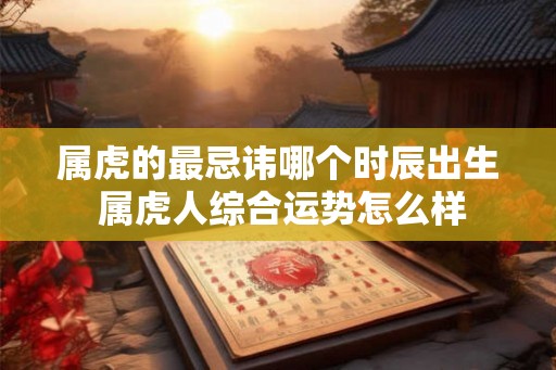 属虎的最忌讳哪个时辰出生 属虎人综合运势怎么样 属虎的最忌讳哪个时辰出生 属虎人综合运势怎么样