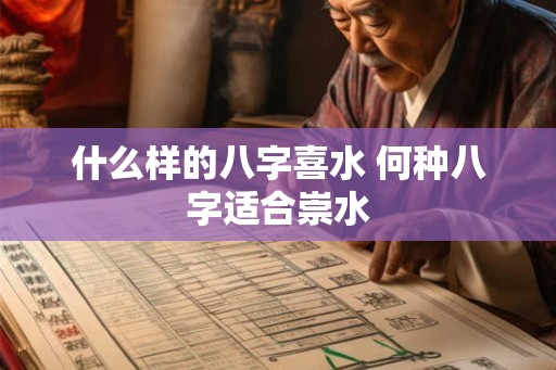 什么样的八字喜水 何种八字适合崇水 什么样的八字喜水 何种八字适合崇水