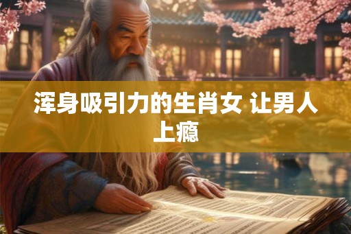 浑身吸引力的生肖女 让男人上瘾