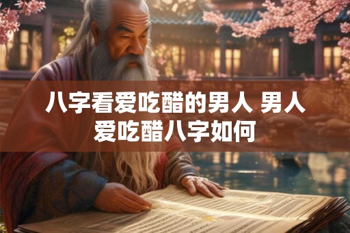 八字看爱吃醋的男人 男人爱吃醋八字如何