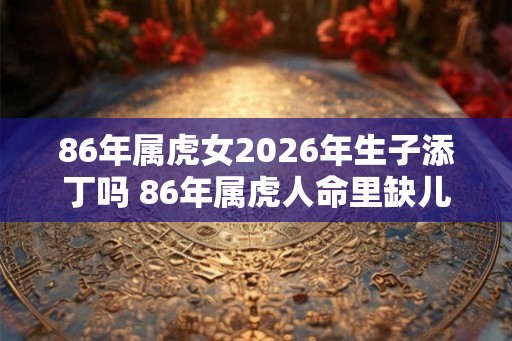 86年属虎女2026年生子添丁吗 86年属虎人命里缺儿子吗