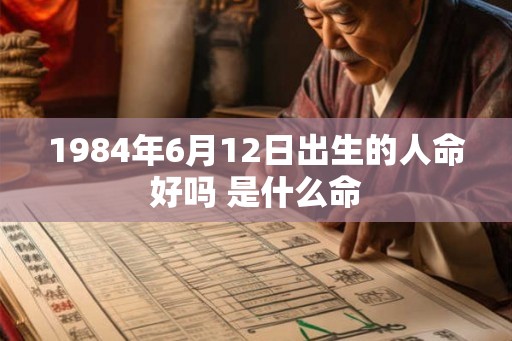 1984年6月12日出生的人命好吗 是什么命