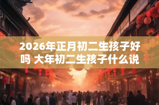 2026年正月初二生孩子好吗 大年初二生孩子什么说法