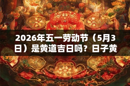 2026年五一劳动节（5月3日）是黄道吉日吗？日子黄历如何？