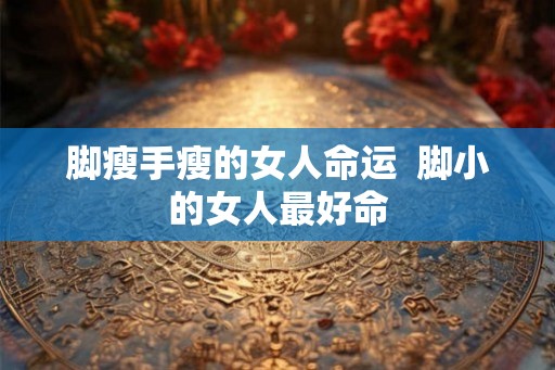 脚瘦手瘦的女人命运  脚小的女人最好命