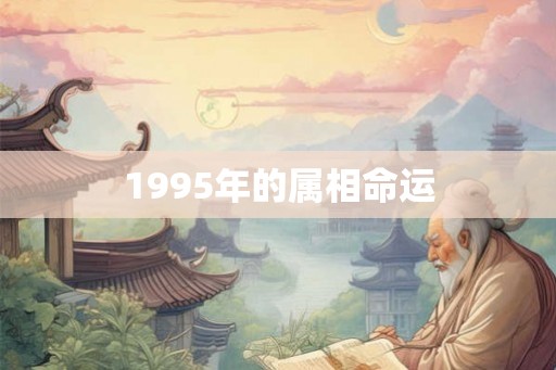 1995年的属相命运 1995年的属相命运