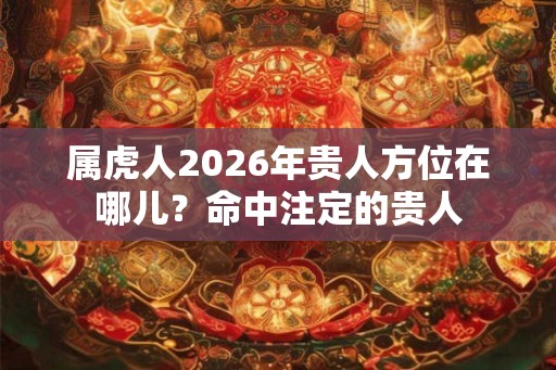 属虎人2026年贵人方位在哪儿？命中注定的贵人