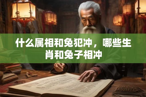 什么属相和兔犯冲,哪些生肖和兔子相冲 什么属相和兔犯冲,哪些生肖和兔子相冲
