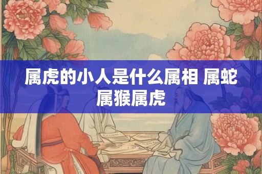 属虎的小人是什么属相 属蛇属猴属虎