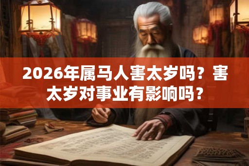 2026年属马人害太岁吗?害太岁对事业有影响吗? 2026年属马人害太岁吗?害太岁对事业有影响吗?