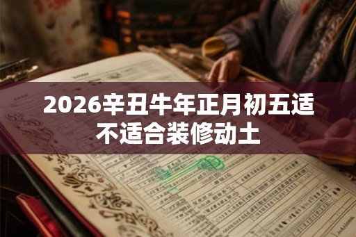 2026辛丑牛年正月初五适不适合装修动土