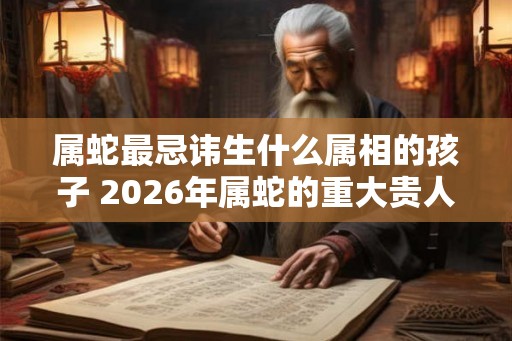 属蛇最忌讳生什么属相的孩子 2026年属蛇的重大贵人