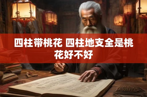 四柱带桃花 四柱地支全是桃花好不好