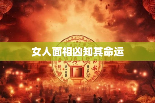 女人面相凶知其命运