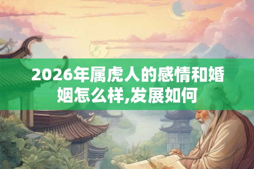 2026年属虎人的感情和婚姻怎么样,发展如何