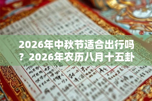 2026年中秋节适合出行吗？2026年农历八月十五卦象如何？