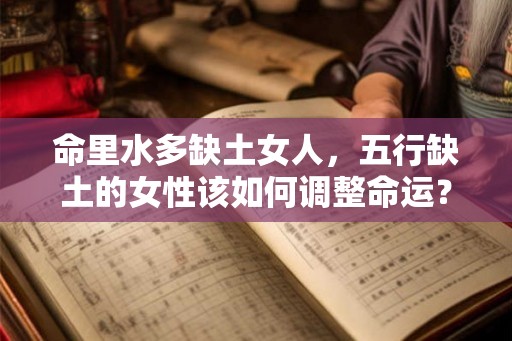命里水多缺土女人，五行缺土的女性该如何调整命运？