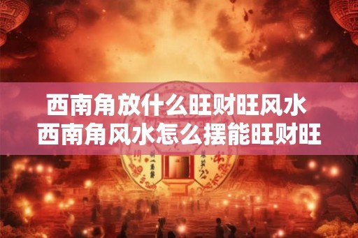 西南角放什么旺财旺风水 西南角风水怎么摆能旺财旺