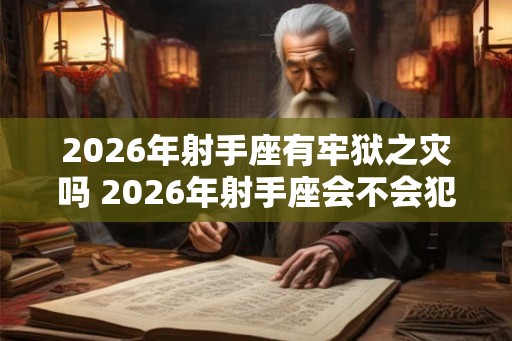 2026年射手座有牢狱之灾吗 2026年射手座会不会犯官灾
