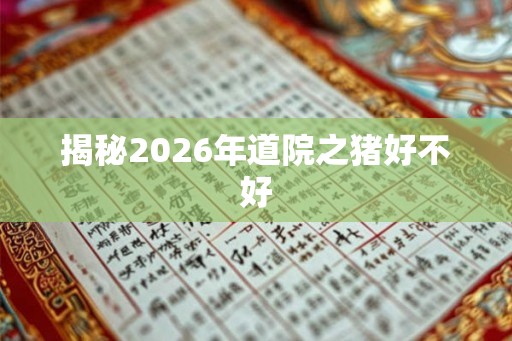 揭秘2026年道院之猪好不好