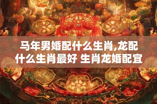 马年男婚配什么生肖,龙配什么生肖最好 生肖龙婚配宜忌