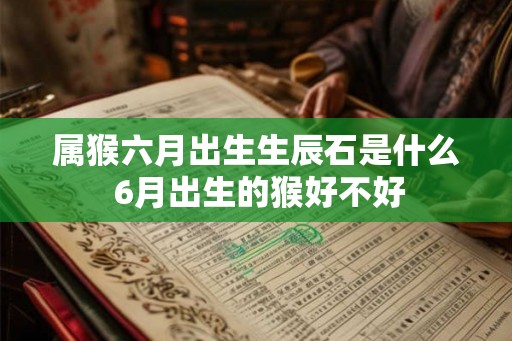 属猴六月出生生辰石是什么 6月出生的猴好不好
