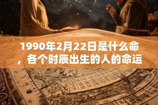 1990年2月22日是什么命，各个时辰出生的人的命运