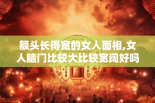 额头长得宽的女人面相,女人脑门比较大比较宽阔好吗？