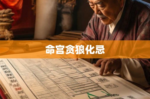 命宫贪狼化忌