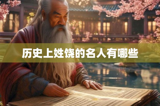 历史上姓饶的名人有哪些