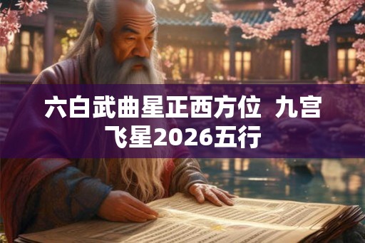 六白武曲星正西方位  九宫飞星2026五行
