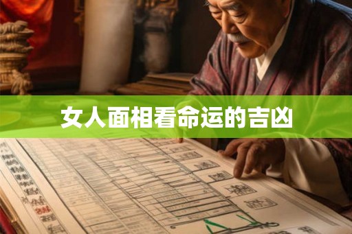 女人面相看命运的吉凶
