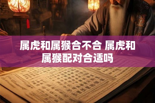 属虎和属猴合不合 属虎和属猴配对合适吗