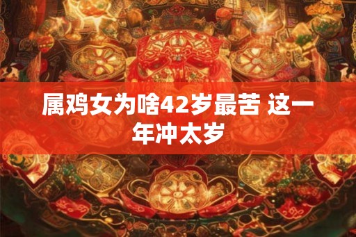 属鸡女为啥42岁最苦 这一年冲太岁