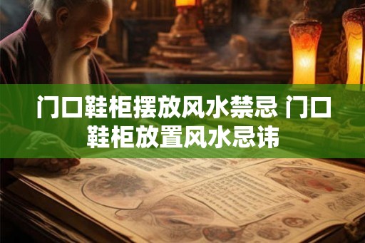 门口鞋柜摆放风水禁忌 门口鞋柜放置风水忌讳 门口鞋柜摆放风水禁忌 门口鞋柜放置风水忌讳