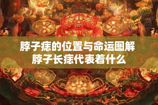 脖子痣的位置与命运图解 脖子长痣代表着什么