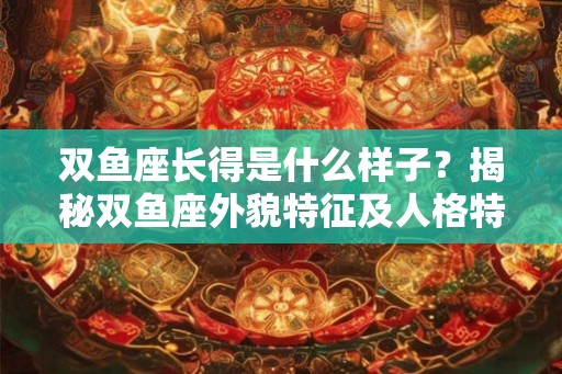 双鱼座长得是什么样子?揭秘双鱼座外貌特征及人格特质 双鱼座长得是什么样子?揭秘双鱼座外貌特征及人格特质